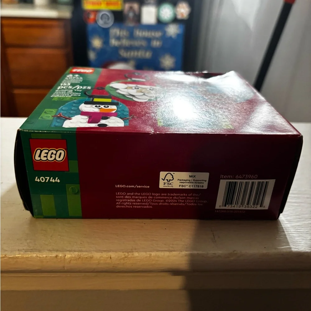 LEGO Festive Ornament Building Set - Red, Green, Blue